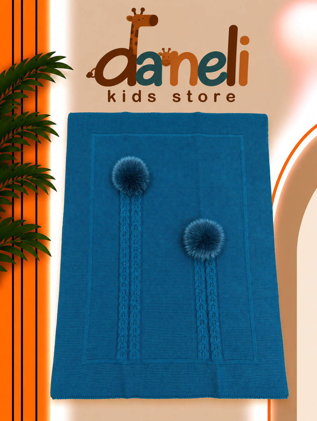 Coperta lana culla
